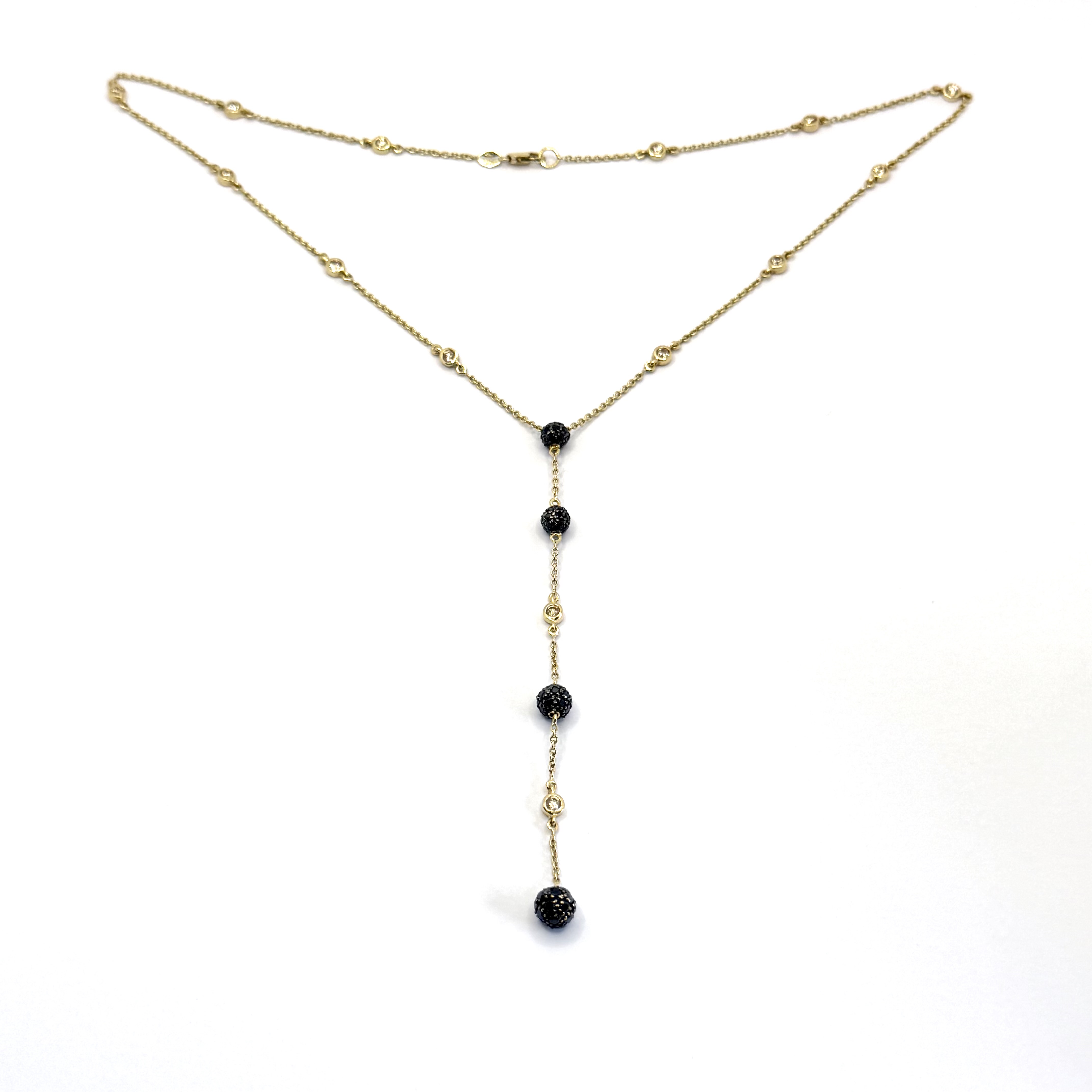 750/1 Collier 44cm mit Fbst 9,65g