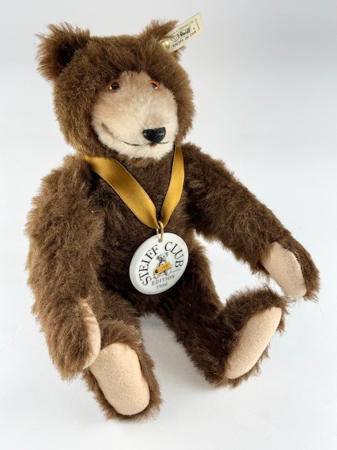 Steiff/ 1 Teddy 'Steff Club' Edition 1996 mit Zertifikat