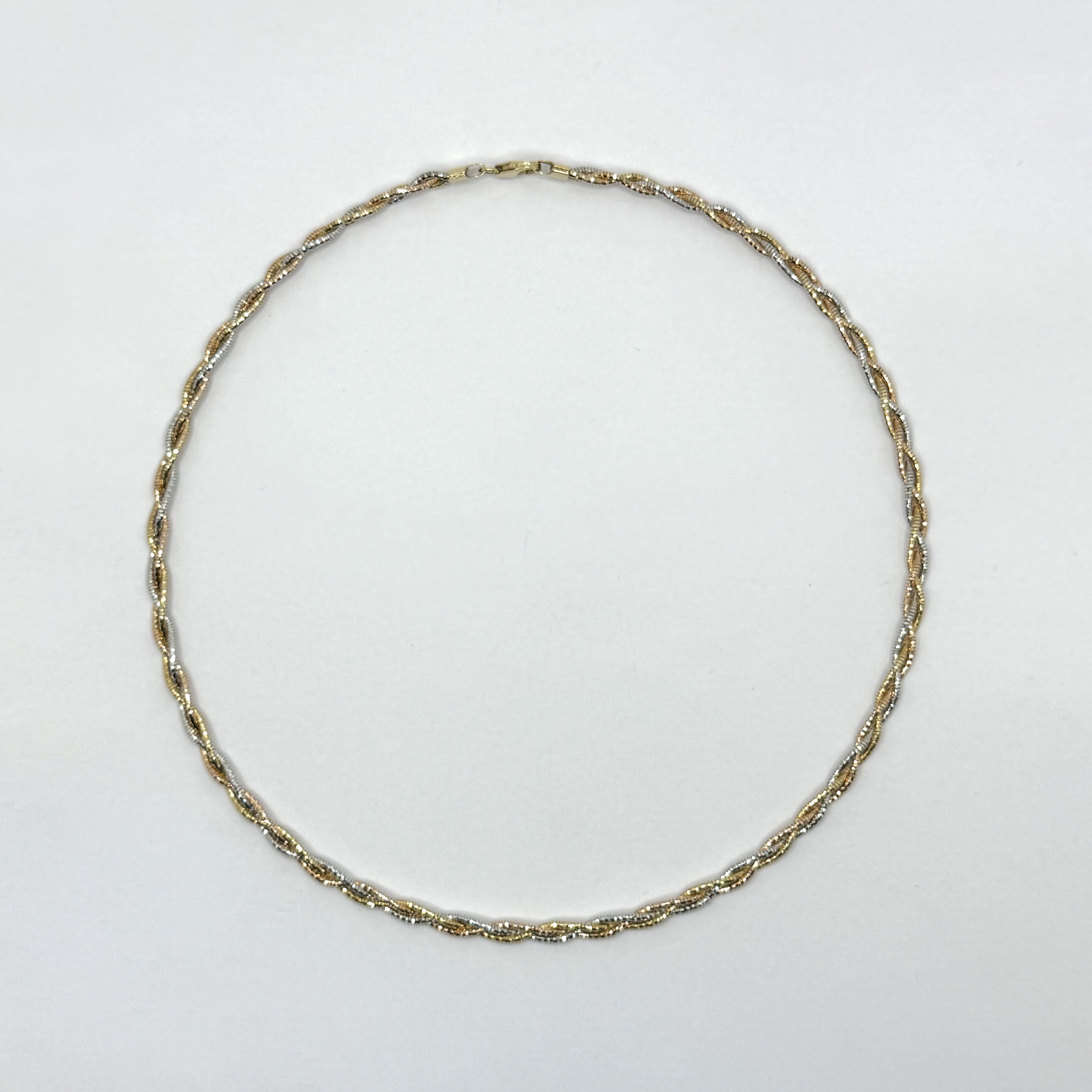 585/1 Tricolor Kette 40cm 8,72 gr
