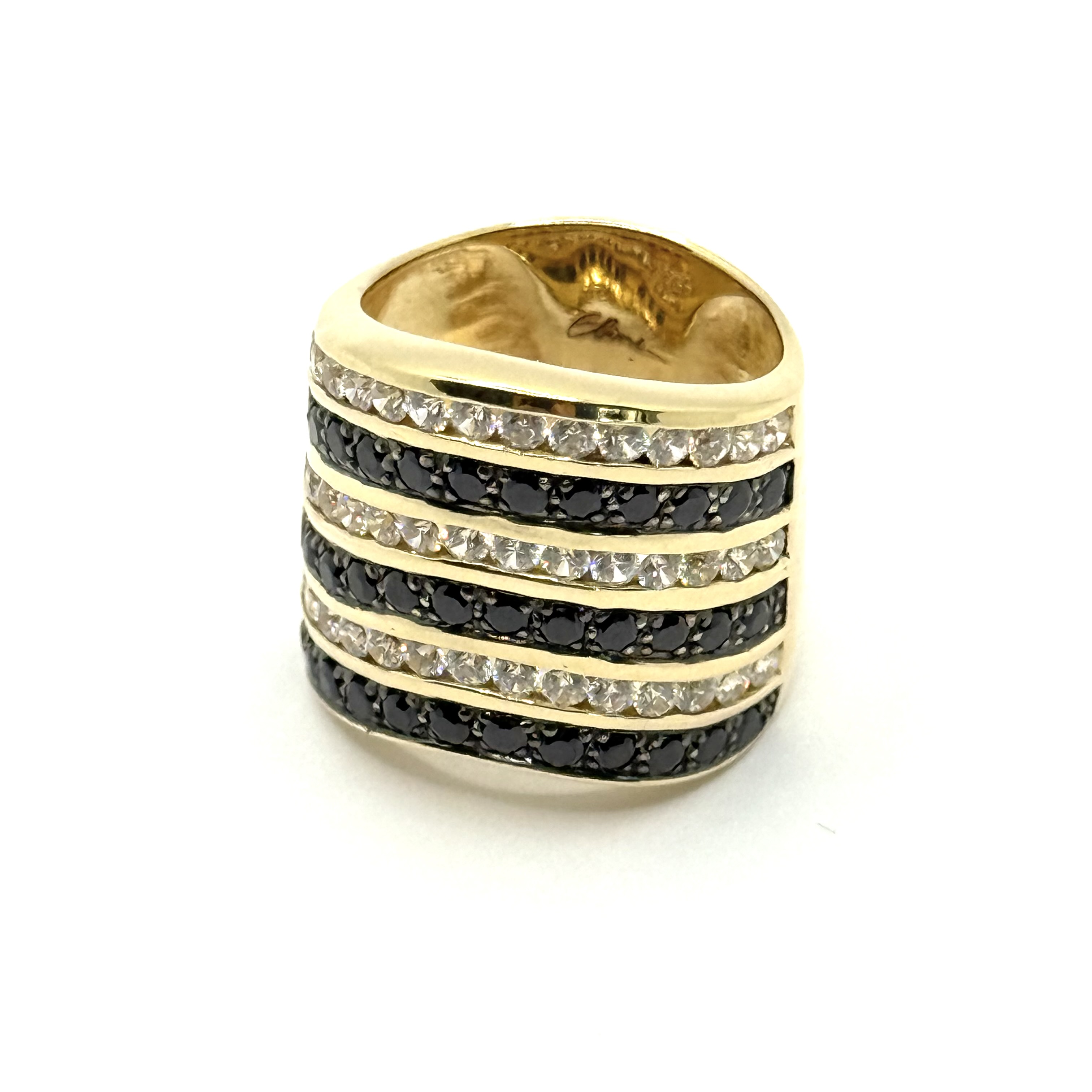 585/1 Ring Gr 52 mit Fbst 10,42g