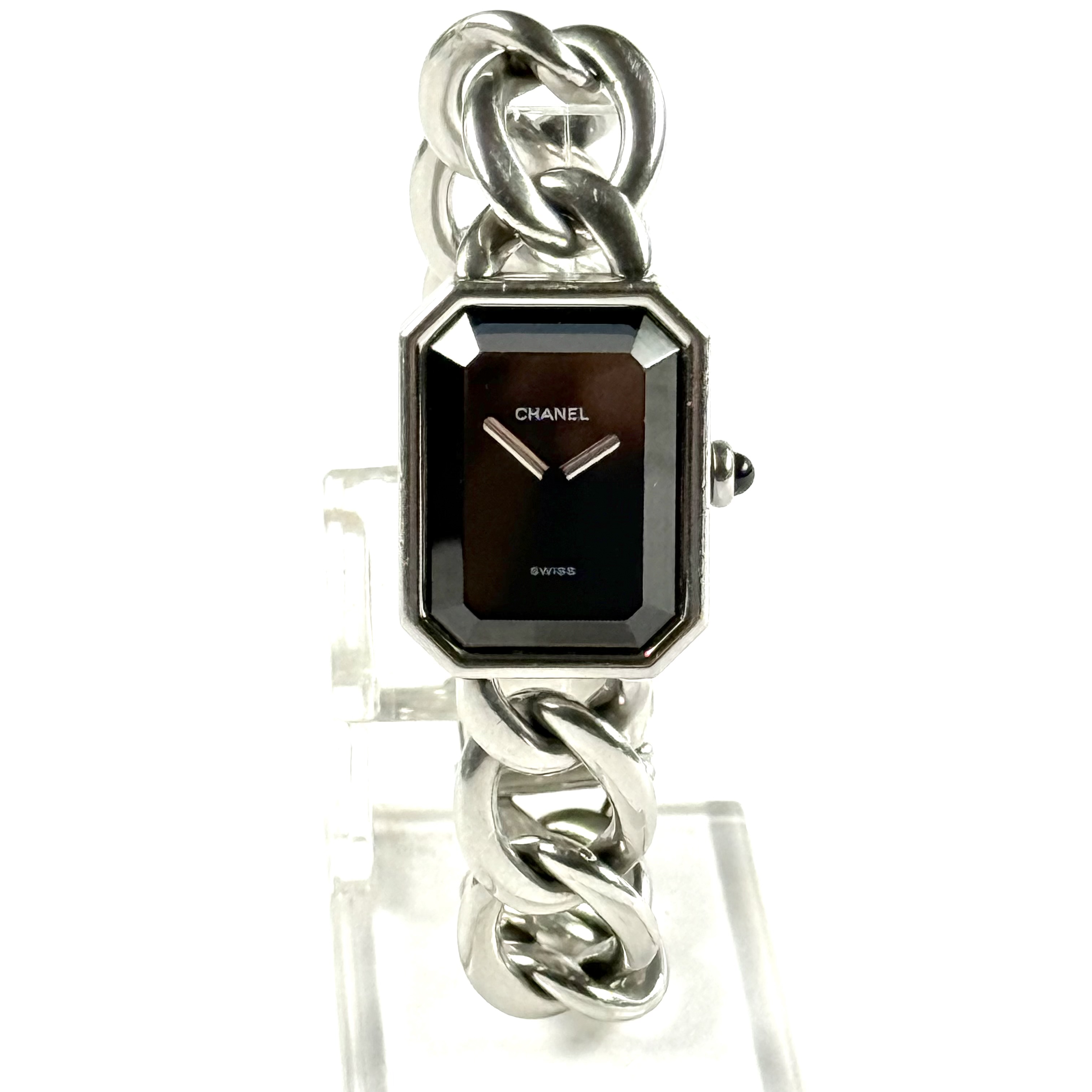 1 Damenarmbanduhr Chanel Premiere mit Zert Etui 42,32gr